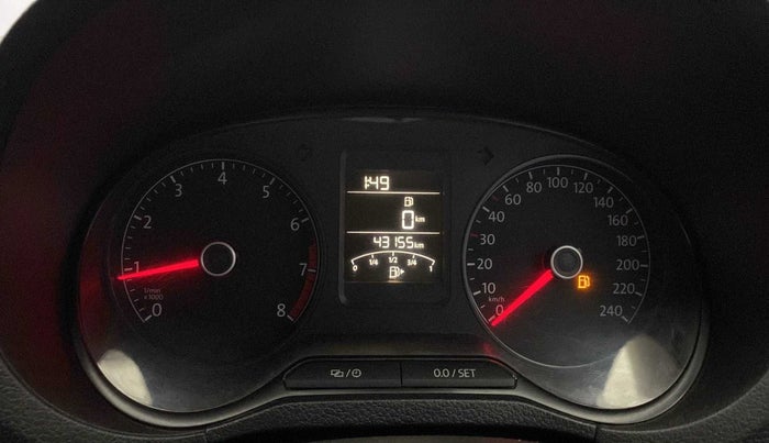 2017 Volkswagen Ameo HIGHLINE1.2L, Petrol, Manual, 43,127 km, Odometer Image