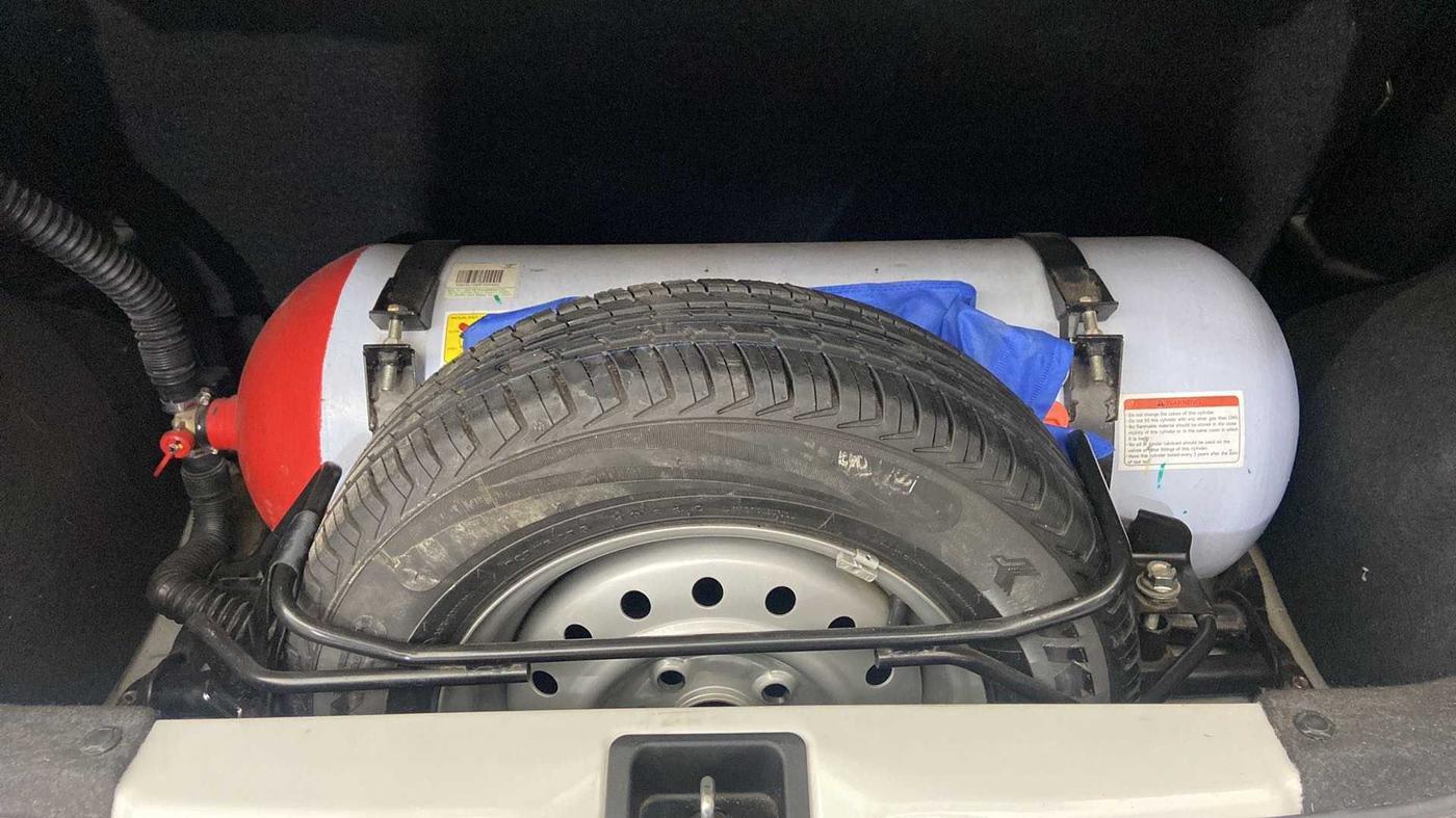 2021 Maruti New Wagon-R LXI CNG 1.0, CNG, Manual, 28,760 km, Boot Inside