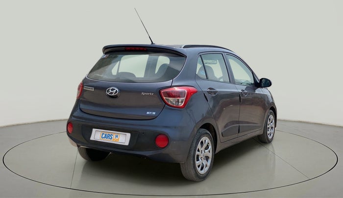 2019 Hyundai Grand i10 SPORTZ 1.2 KAPPA VTVT, Petrol, Manual, 40,566 km, Right Back Diagonal