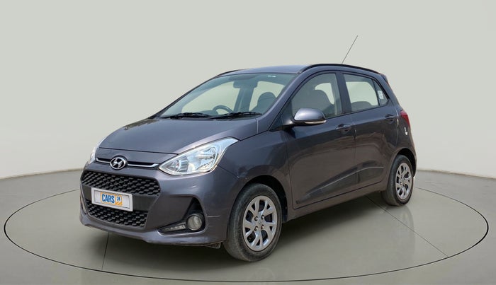 2019 Hyundai Grand i10 SPORTZ 1.2 KAPPA VTVT, Petrol, Manual, 40,566 km, Left Front Diagonal