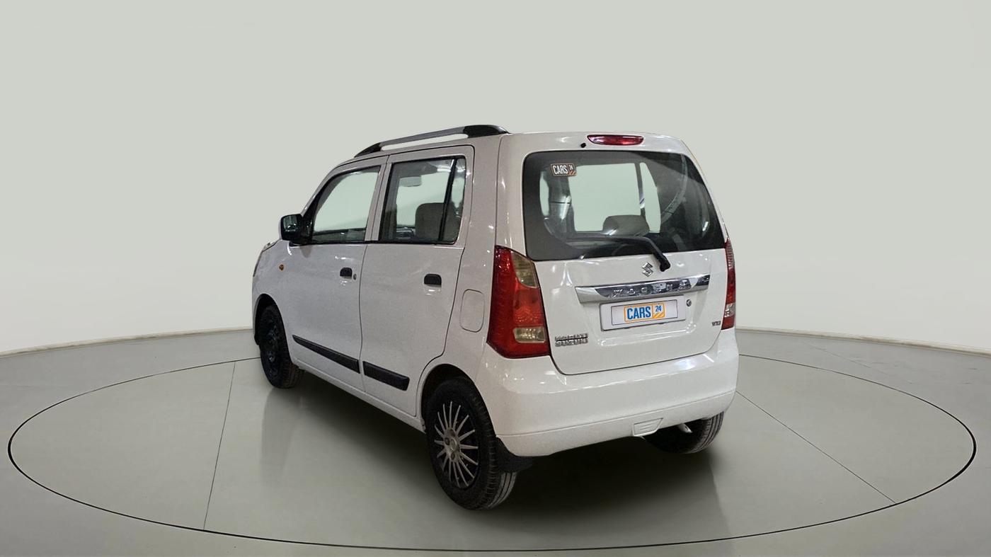 2017 Maruti Wagon R 1.0 VXI, CNG, Manual, 75,465 km, Left Back Diagonal