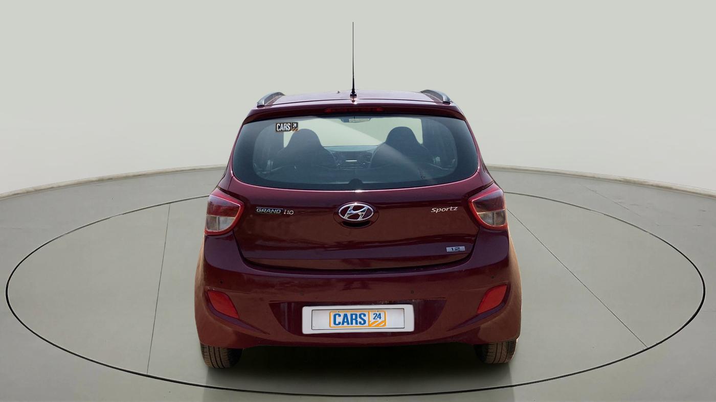 2016 Hyundai Grand i10 SPORTZ 1.2 KAPPA VTVT, Petrol, Manual, 35,097 km, Back/Rear