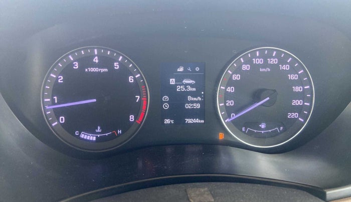 2016 Hyundai Elite i20 ASTA 1.2 (O), Petrol, Manual, 79,232 km, Odometer Image