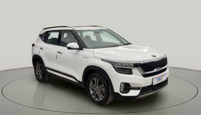 2020 KIA SELTOS HTX PLUS AT1.5 DIESEL, Diesel, Automatic, 65,496 km, Right Front Diagonal
