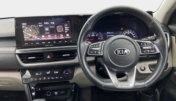2020 KIA SELTOS HTX PLUS AT1.5 DIESEL, Diesel, Automatic, 65,496 km, Steering Wheel Close Up