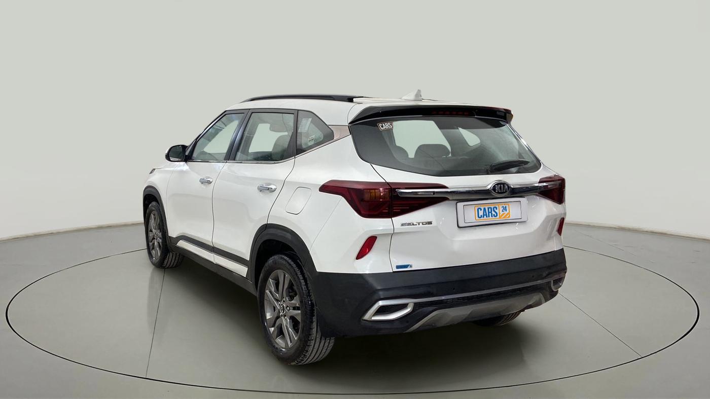 2020 KIA SELTOS HTX PLUS AT1.5 DIESEL, Diesel, Automatic, 65,496 km, Left Back Diagonal