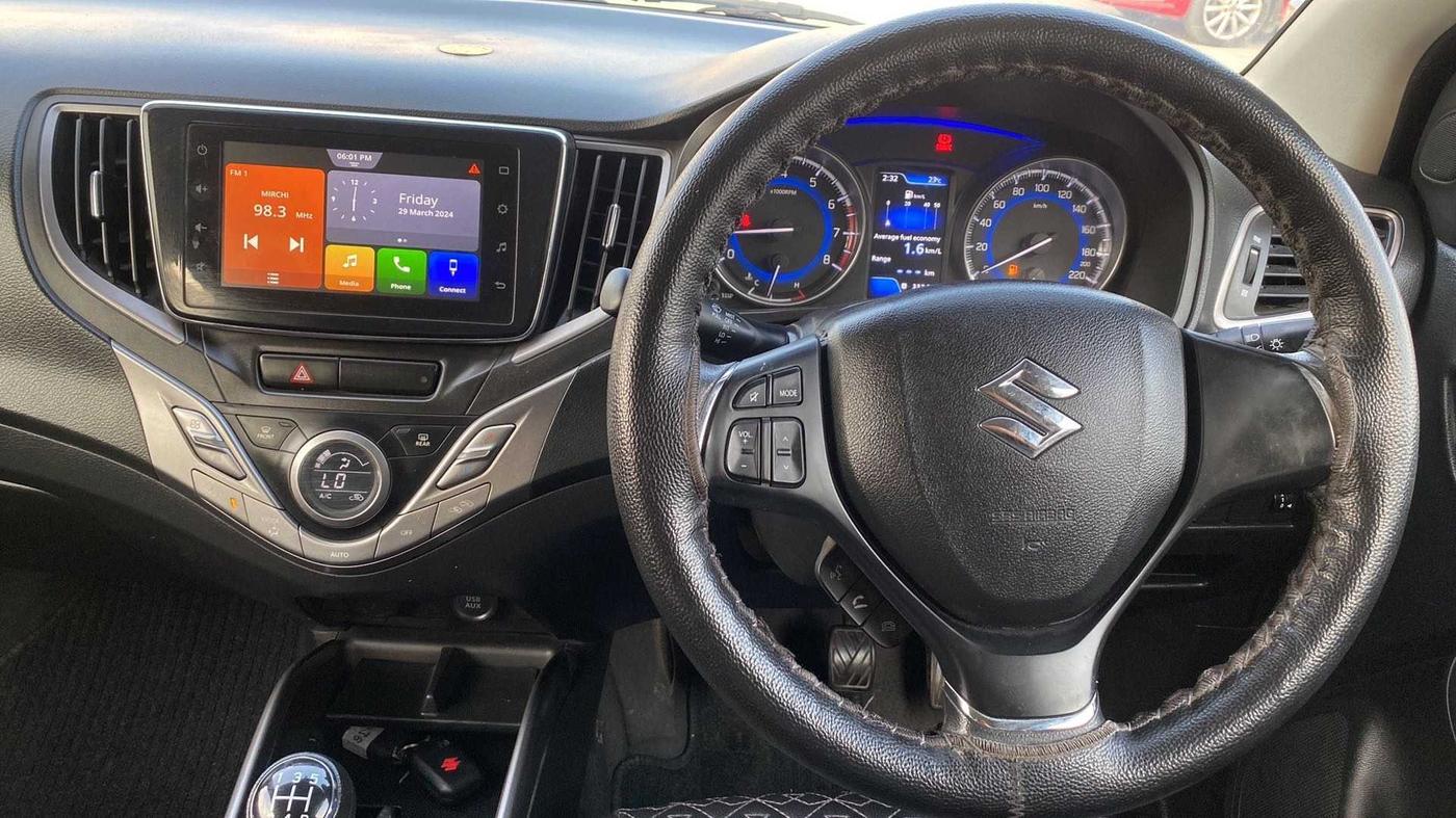 2020 Maruti Baleno ZETA PETROL 1.2, Petrol, Manual, 24,961 km, Steering Wheel Close Up