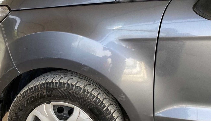 2016 Ford Ecosport TREND 1.5L DIESEL, Diesel, Manual, 68,160 km, Left fender - Lining loose