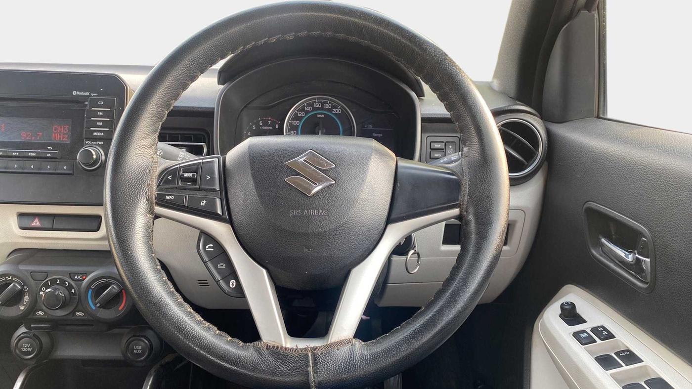 2017 Maruti IGNIS DELTA 1.2, Petrol, Manual, 59,645 km, Steering Wheel Close Up