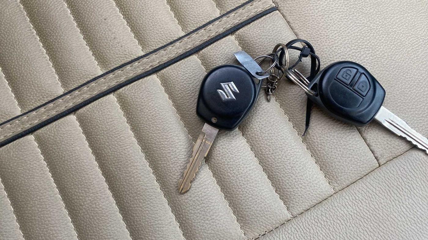 2013 Maruti Wagon R 1.0 VXI, Petrol, Manual, 67,528 km, Key Close Up