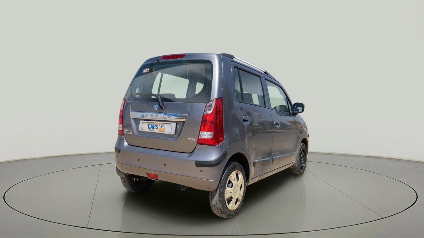 2013 Maruti Wagon R 1.0 VXI, Petrol, Manual, 67,528 km, Right Back Diagonal