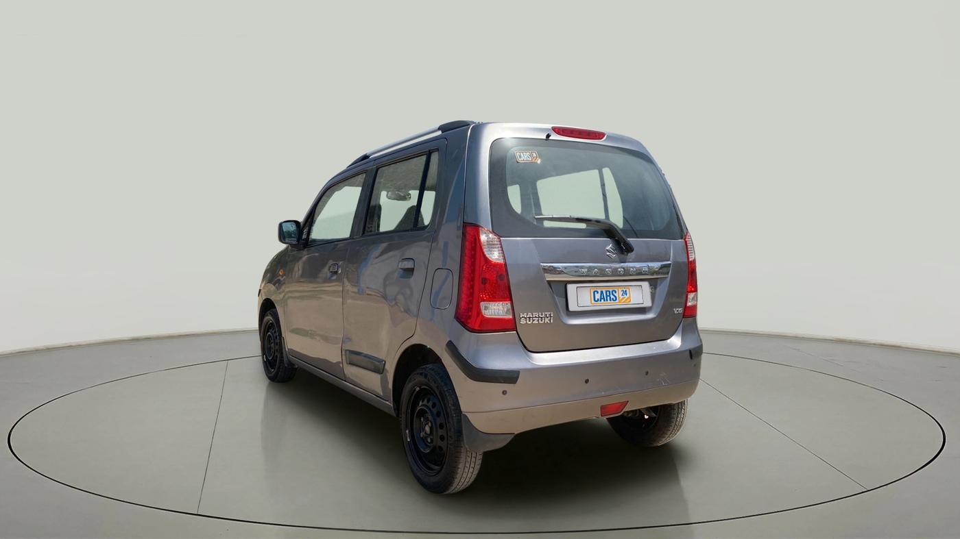 2013 Maruti Wagon R 1.0 VXI, Petrol, Manual, 67,528 km, Left Back Diagonal