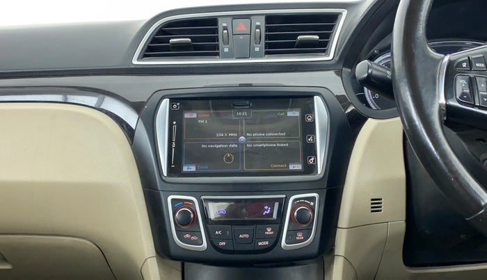 2017 Maruti Ciaz ALPHA 1.4 PETROL, Petrol, Manual, 79,277 km, Air Conditioner