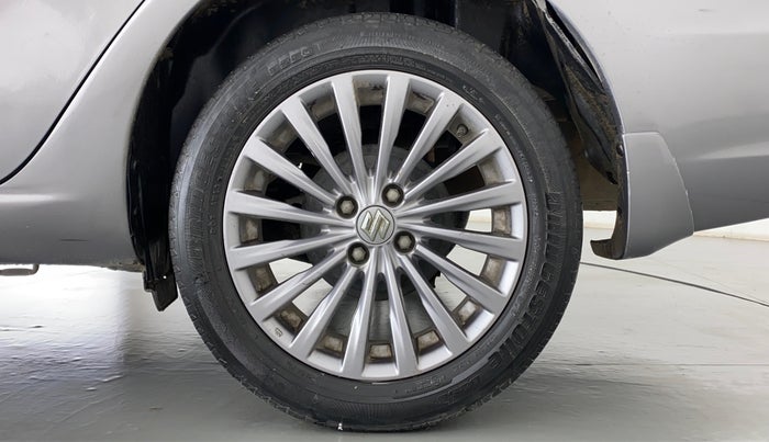 2017 Maruti Ciaz ALPHA 1.4 PETROL, Petrol, Manual, 79,277 km, Left Rear Wheel