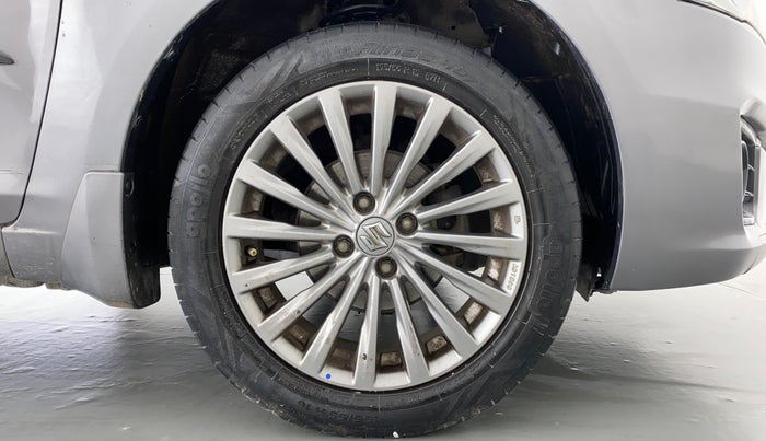 2017 Maruti Ciaz ALPHA 1.4 PETROL, Petrol, Manual, 79,277 km, Right Front Wheel
