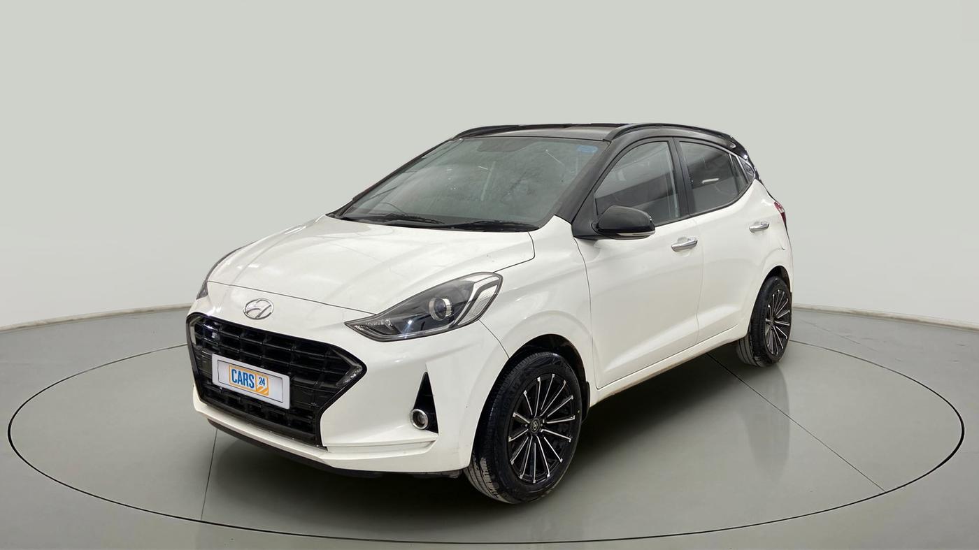 2020 Hyundai GRAND I10 NIOS SPORTZ 1.2 KAPPA VTVT DUAL TONE, Petrol, Manual, 61,789 km, Left Front Diagonal