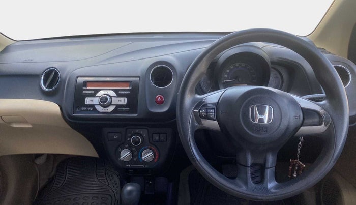 2015 Honda Brio VX AT, Petrol, Automatic, 45,765 km, Steering Wheel Close Up