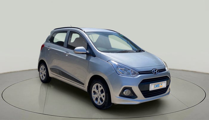 2015 Hyundai Grand i10 SPORTZ 1.2 KAPPA VTVT, Petrol, Manual, 73,274 km, Right Front Diagonal