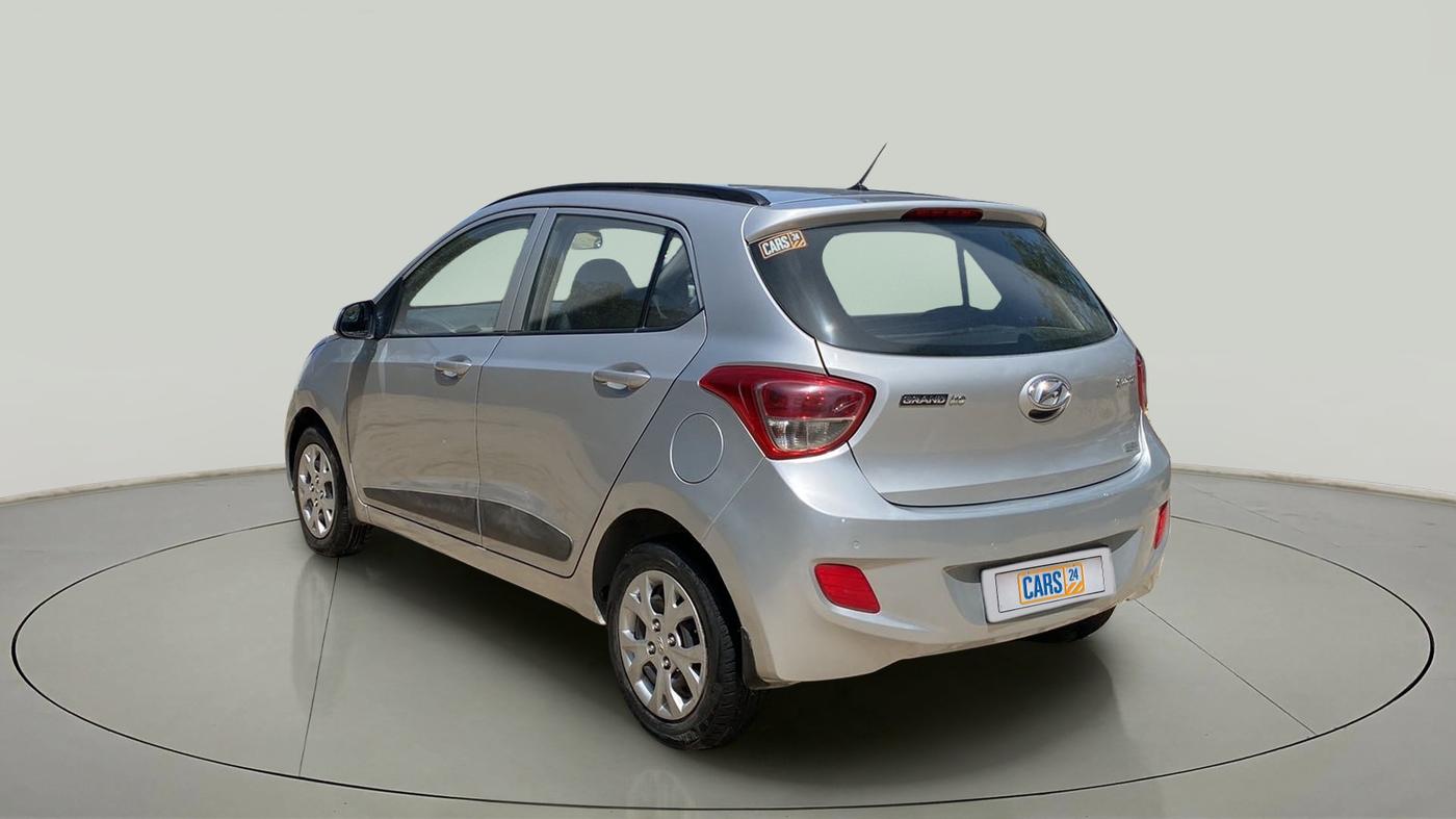 2015 Hyundai Grand i10 SPORTZ 1.2 KAPPA VTVT, Petrol, Manual, 73,274 km, Left Back Diagonal