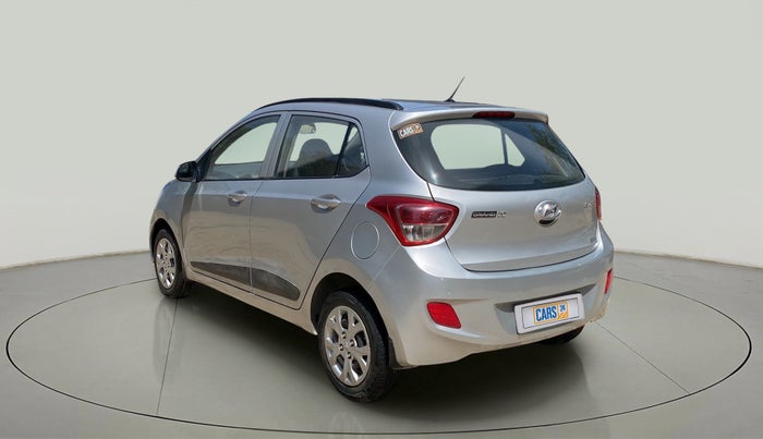 2015 Hyundai Grand i10 SPORTZ 1.2 KAPPA VTVT, Petrol, Manual, 73,274 km, Left Back Diagonal