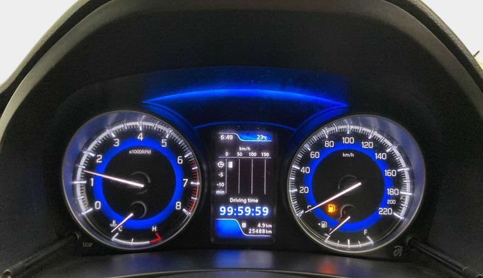 2020 Maruti Baleno ZETA PETROL 1.2, Petrol, Manual, 25,662 km, Odometer Image