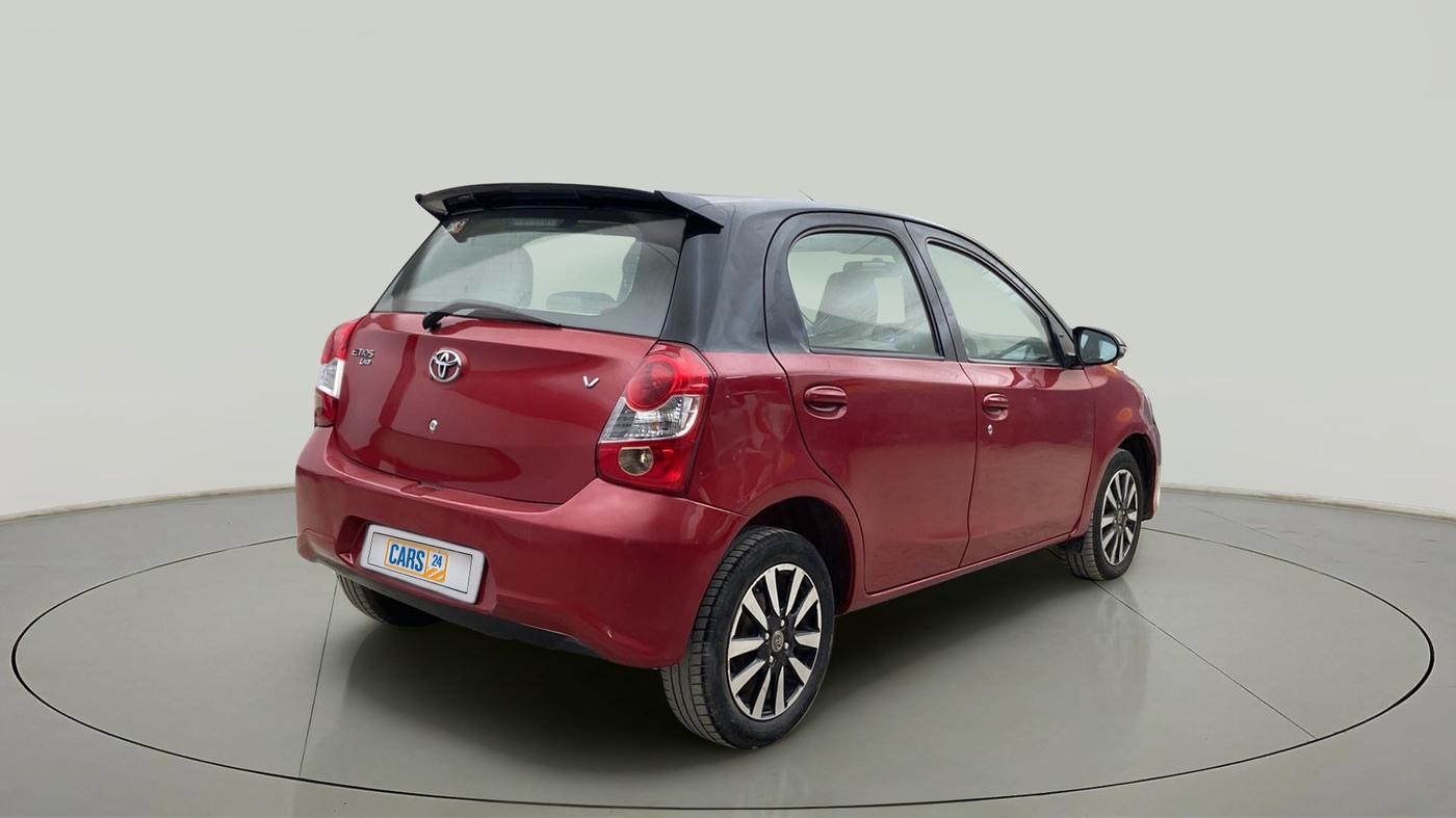 2019 Toyota Etios Liva V DUAL TONE, Petrol, Manual, 56,258 km, Right Back Diagonal