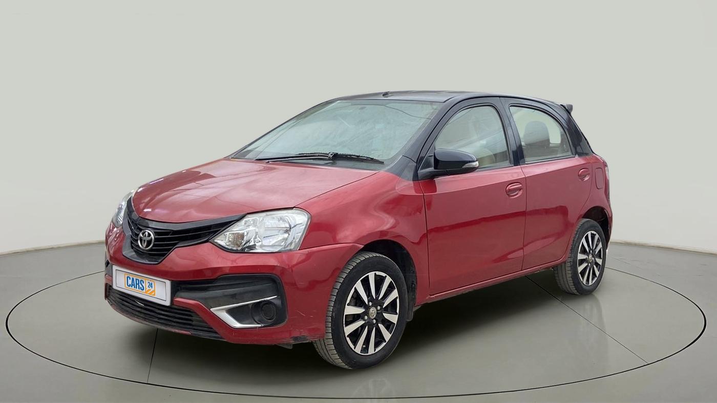 2019 Toyota Etios Liva V DUAL TONE, Petrol, Manual, 56,258 km, Left Front Diagonal