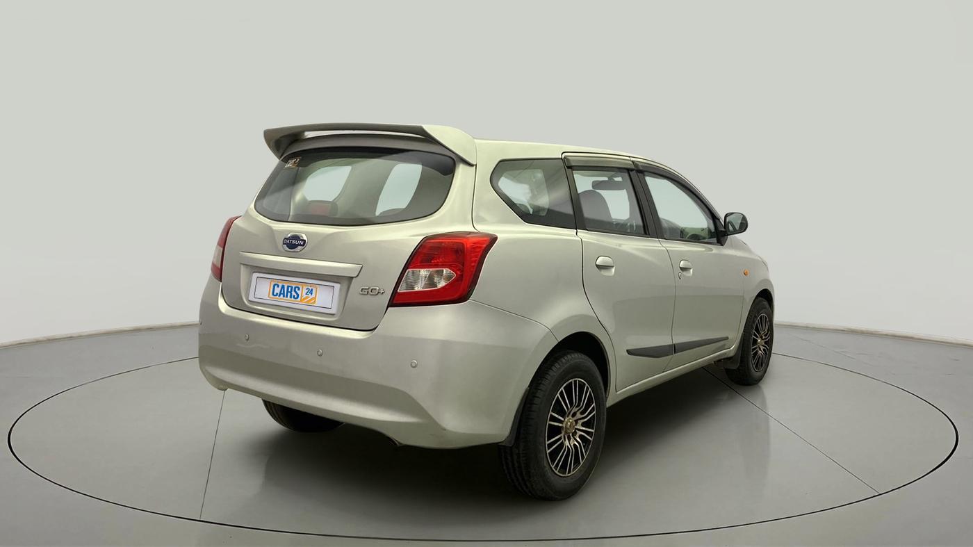 2015 Datsun Go Plus T, Petrol, Manual, 36,852 km, Right Back Diagonal