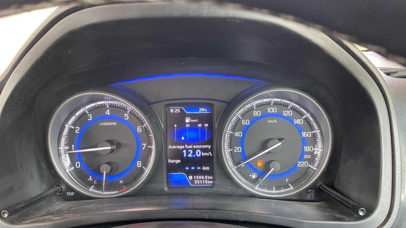 2017 Maruti Baleno ALPHA PETROL 1.2, Petrol, Manual, 55,080 km, Odometer Image