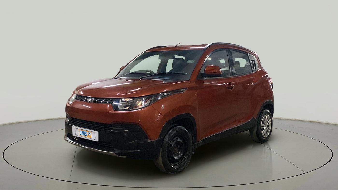2016 Mahindra Kuv100 K6 D 5 STR, Diesel, Manual, 56,110 km, Left Front Diagonal