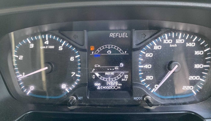 2022 Tata PUNCH PURE MT, Petrol, Manual, 14,927 km, Odometer Image