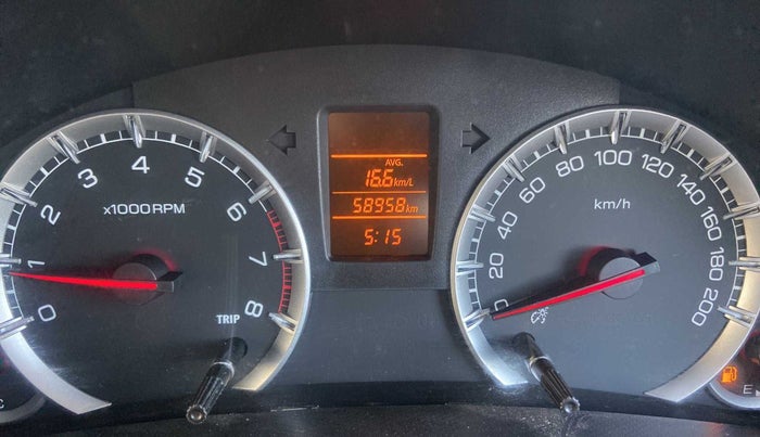 2016 Maruti Swift VXI, Petrol, Manual, 58,936 km, Odometer Image