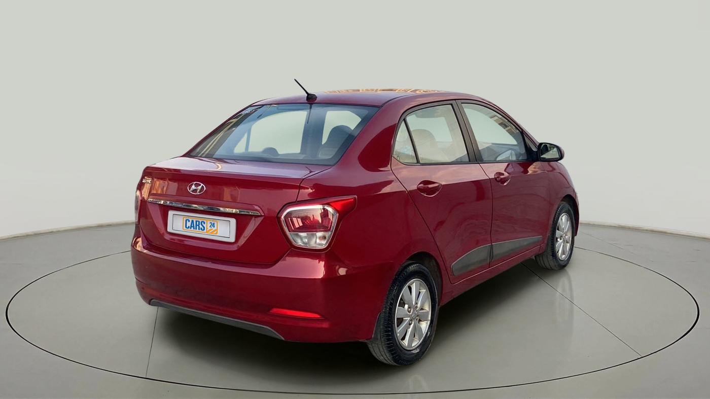 2015 Hyundai Xcent S (O) 1.2, Petrol, Manual, 73,759 km, Right Back Diagonal