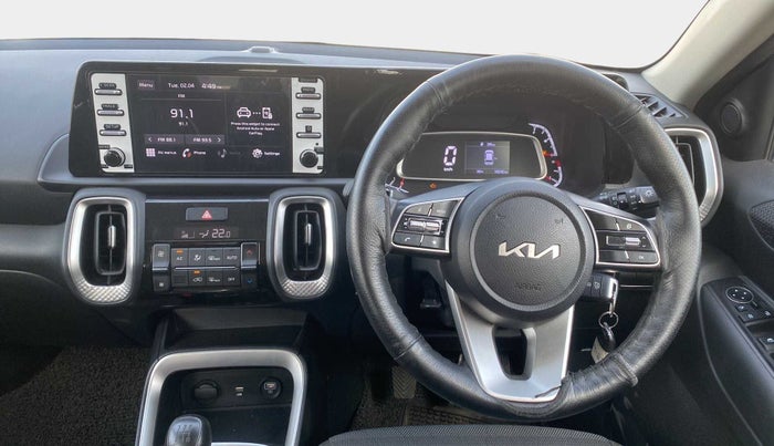 2022 KIA SONET HTK PLUS 1.2, Petrol, Manual, 18,224 km, Steering Wheel Close Up