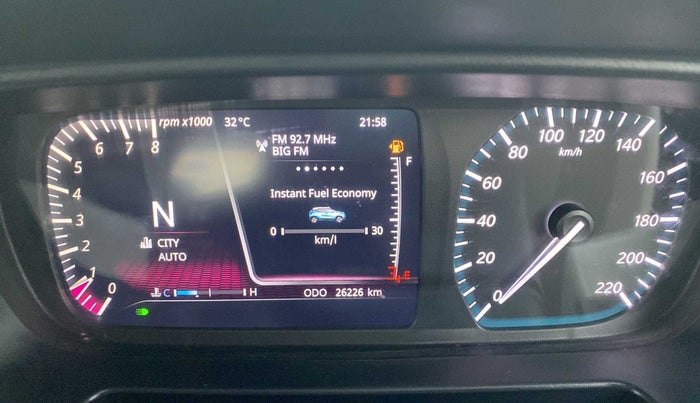 2022 Tata PUNCH CREATIVE  AMT, Petrol, Automatic, 26,225 km, Odometer Image