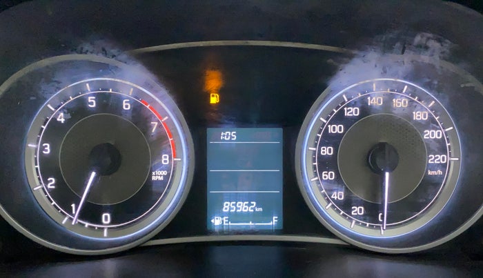 2017 Maruti Dzire VXI, Petrol, Manual, 86,069 km, Odometer Image