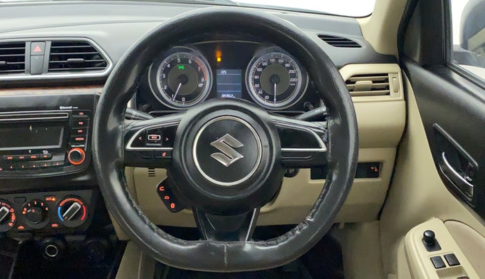 2017 Maruti Dzire VXI, Petrol, Manual, 86,069 km, Steering Wheel Close Up