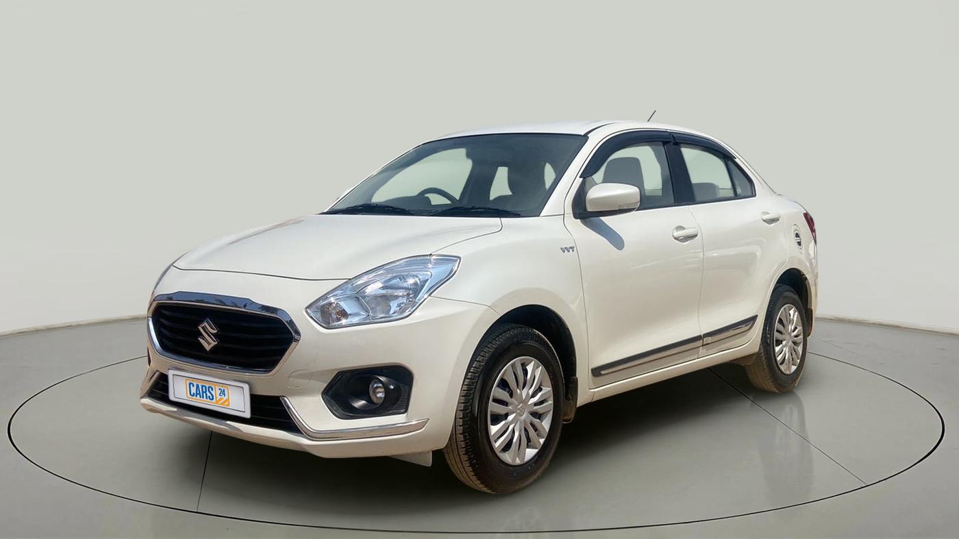 2018 Maruti Dzire VXI AMT, Petrol, Automatic, 19,782 km, Left Front Diagonal