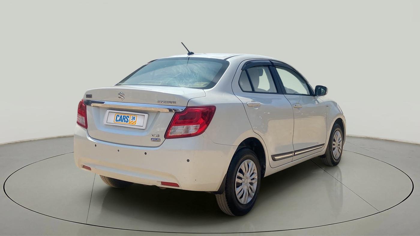 2018 Maruti Dzire VXI AMT, Petrol, Automatic, 19,782 km, Right Back Diagonal