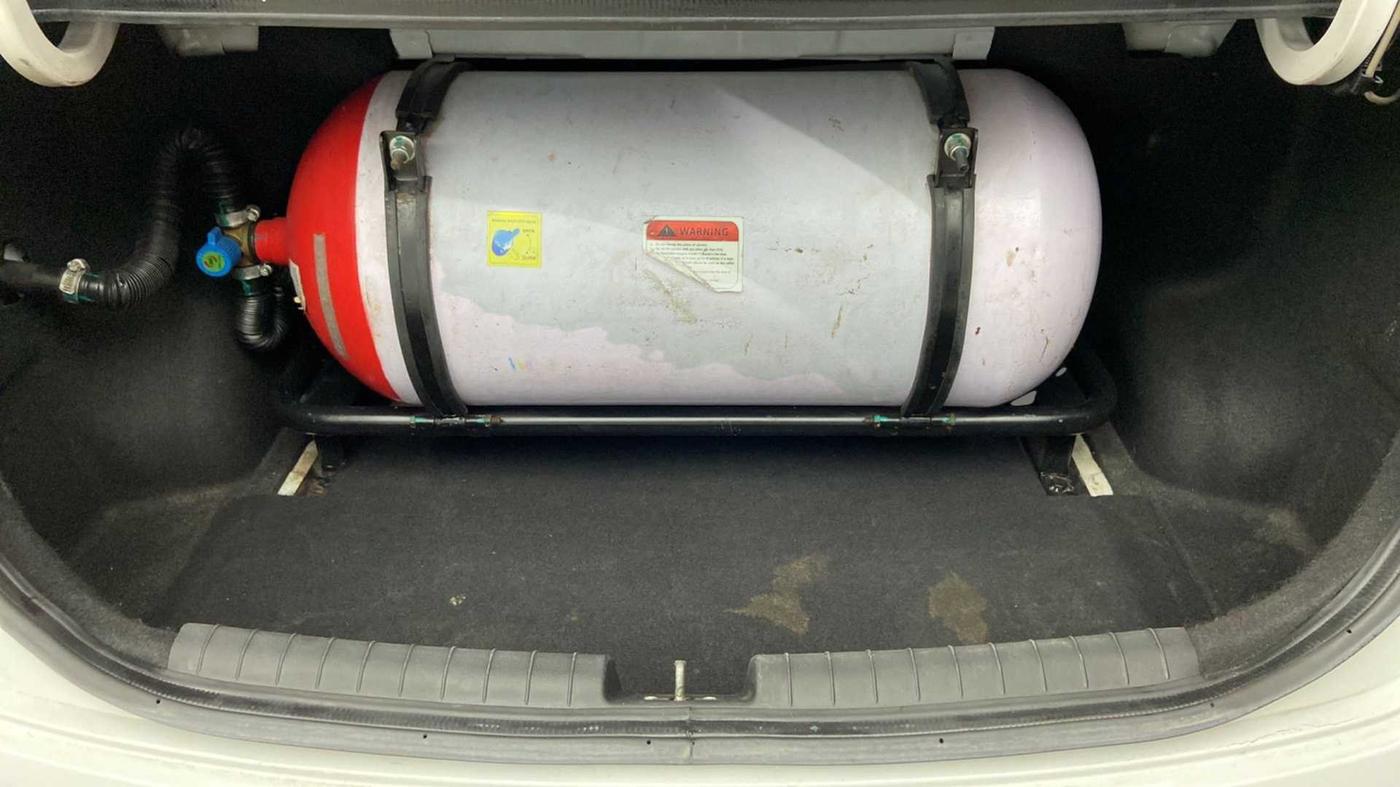 2021 Hyundai XCENT PRIME 	T+ CNG, CNG, Manual, 30,541 km, Boot Inside