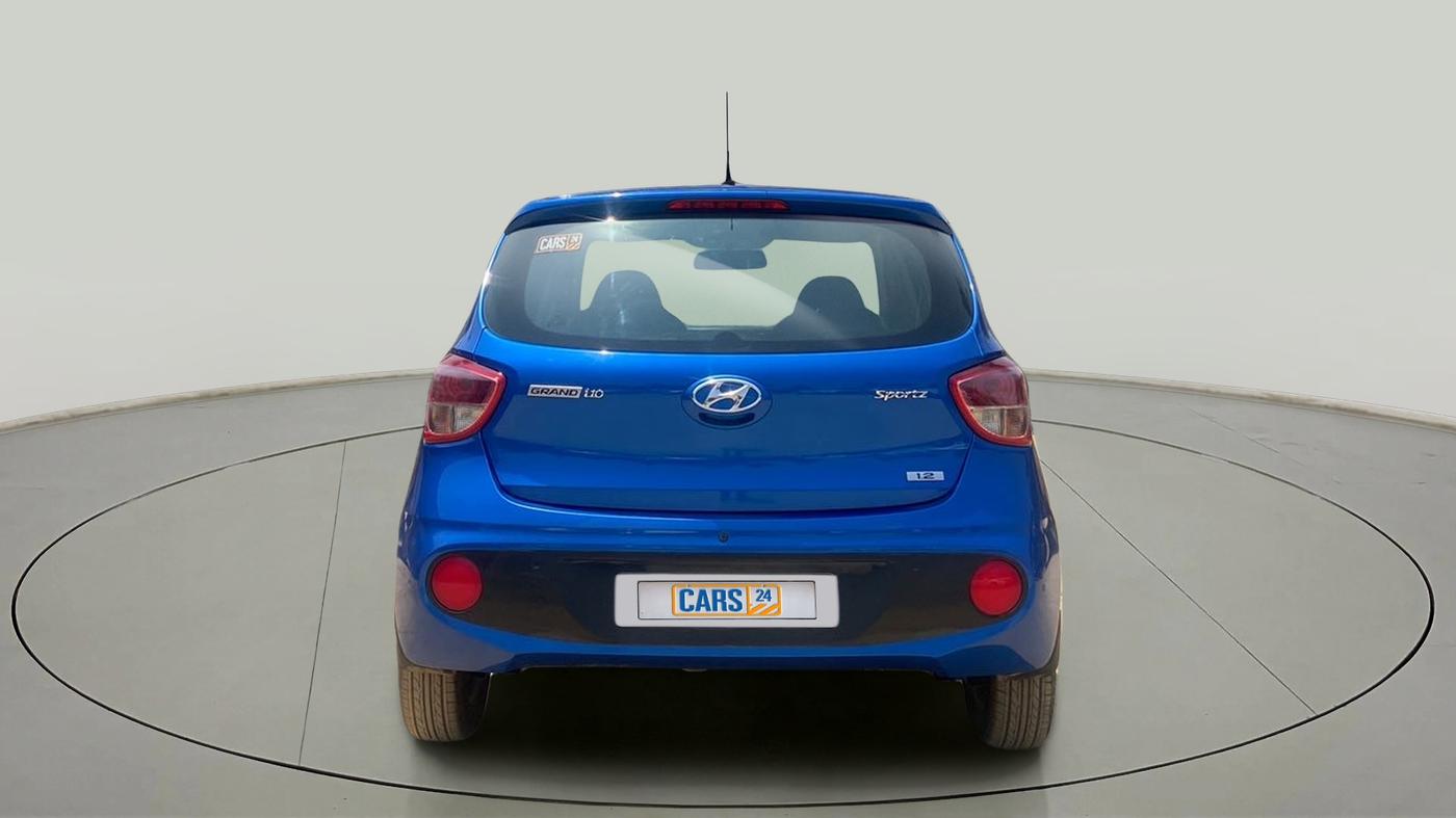 2017 Hyundai Grand i10 SPORTZ 1.2 KAPPA VTVT, Petrol, Manual, 25,986 km, Back/Rear