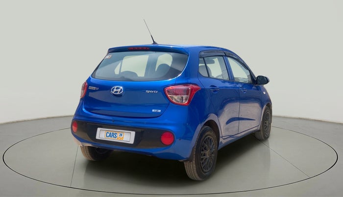 2017 Hyundai Grand i10 SPORTZ 1.2 KAPPA VTVT, Petrol, Manual, 25,986 km, Right Back Diagonal