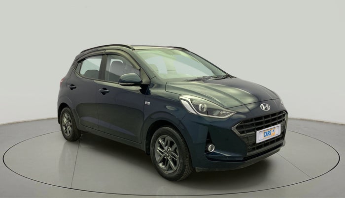 2021 Hyundai GRAND I10 NIOS SPORTZ AMT 1.2 KAPPA VTVT, Petrol, Automatic, 8,235 km, Right Front Diagonal