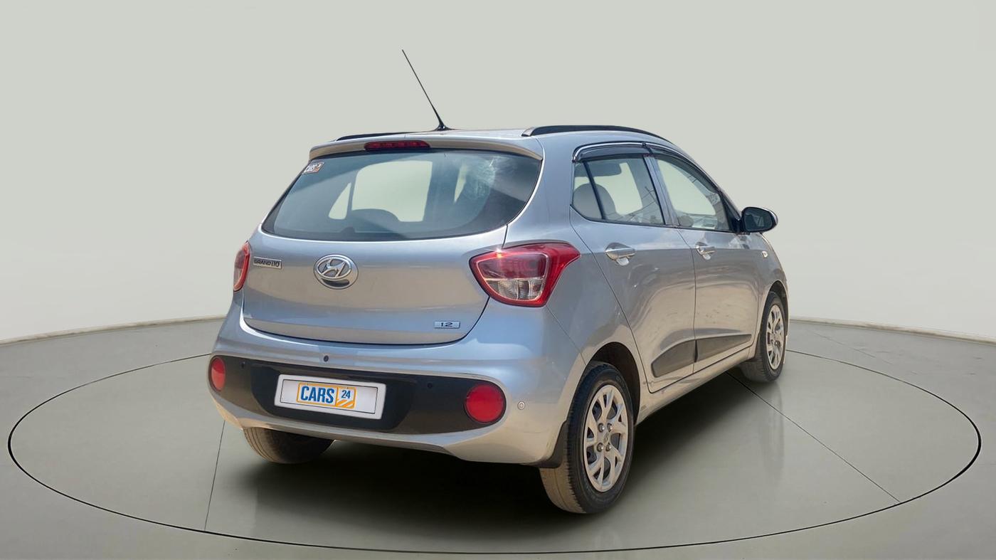 2019 Hyundai Grand i10 MAGNA 1.2 KAPPA VTVT, Petrol, Manual, 16,242 km, Right Back Diagonal
