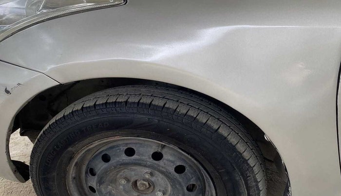 2014 Maruti Swift VXI, Petrol, Manual, 39,111 km, Left fender - Lining loose