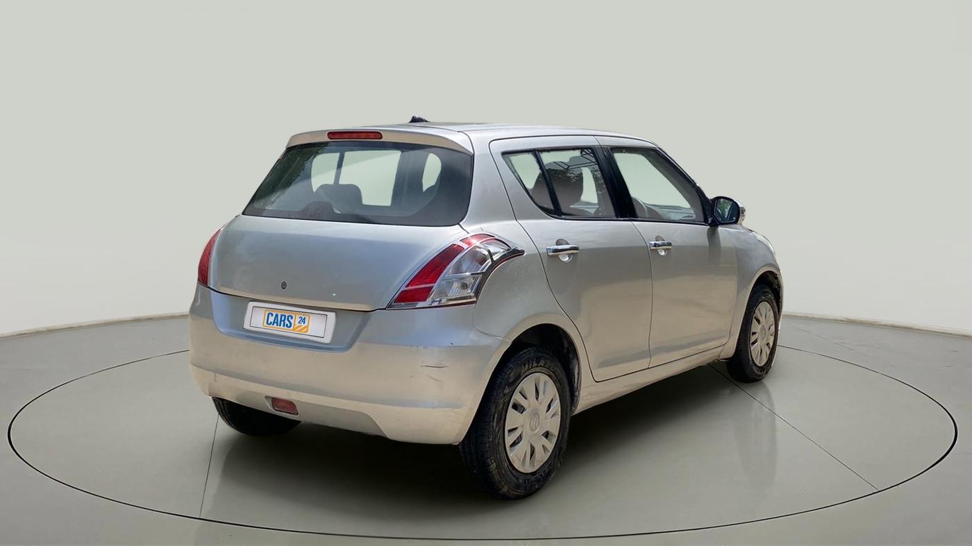 2014 Maruti Swift VXI, Petrol, Manual, 39,111 km, Right Back Diagonal