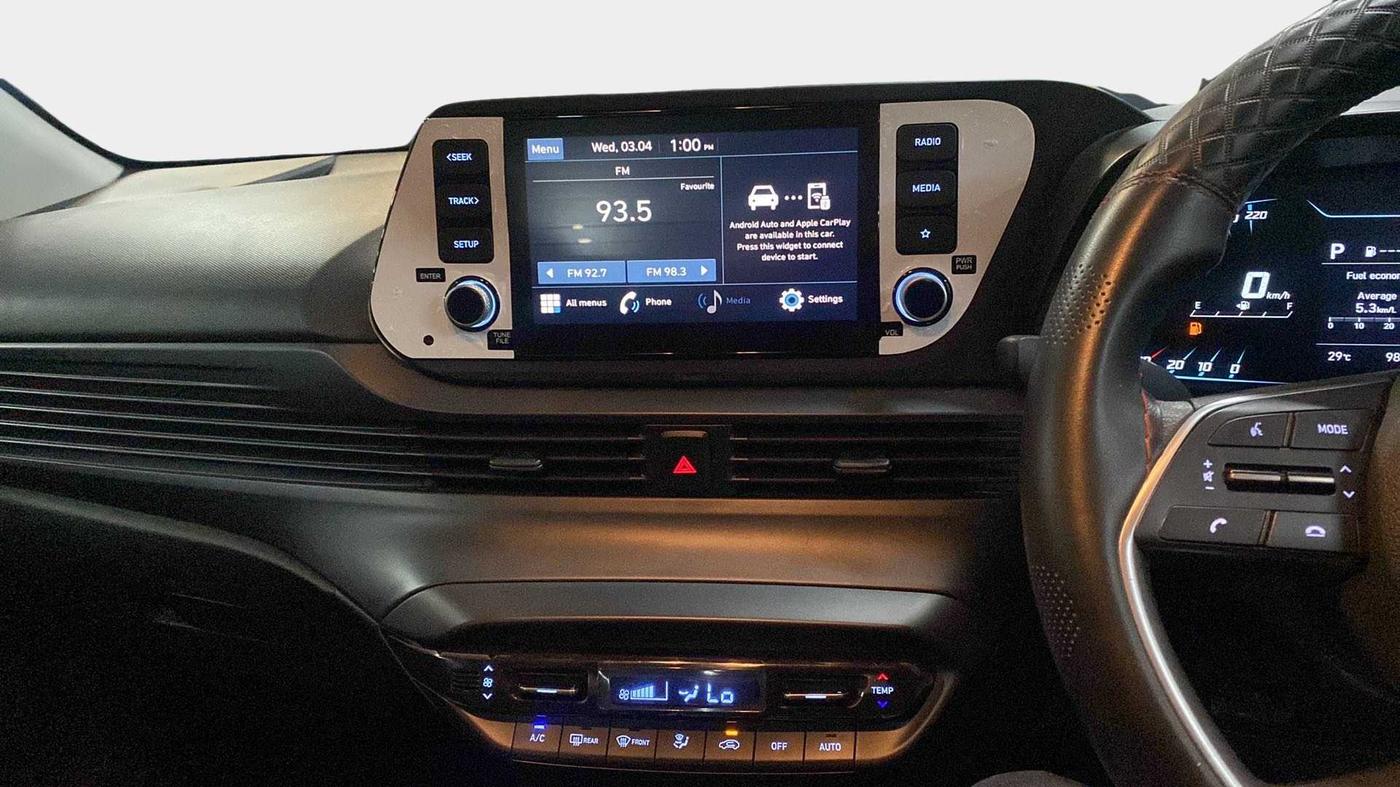 2022 Hyundai NEW I20 SPORTZ 1.2 AT, Petrol, Automatic, 9,813 km, Air Conditioner