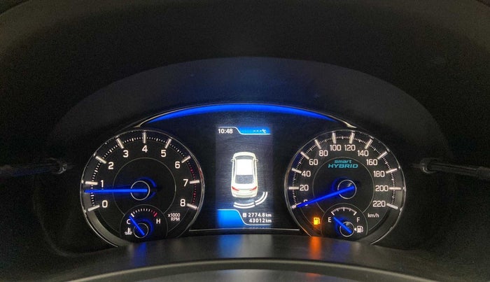 2018 Maruti Ciaz SIGMA 1.5 SHVS MT  PETROL, Petrol, Manual, 43,467 km, Odometer Image