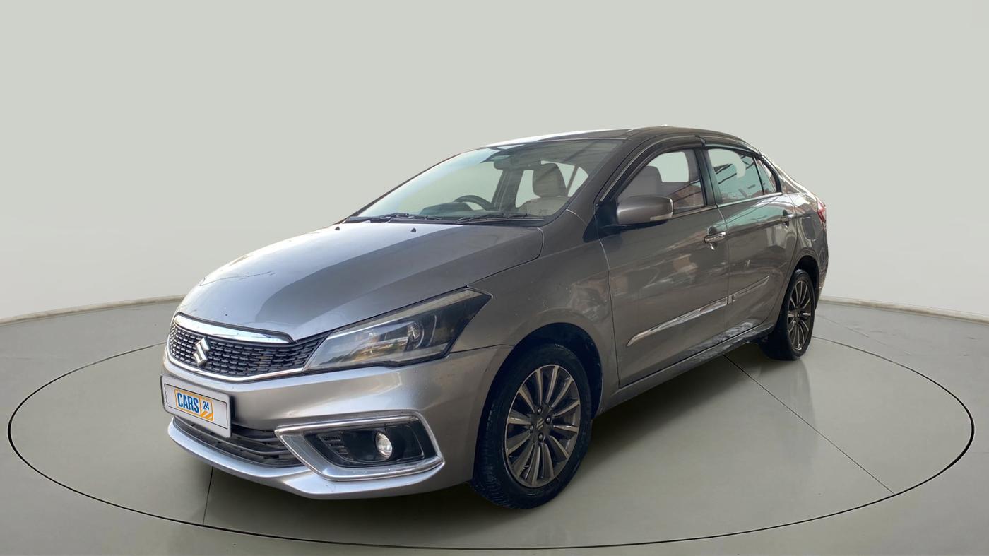 2018 Maruti Ciaz ALPHA 1.5 SHVS PETROL, Petrol, Manual, 38,065 km, Left Front Diagonal