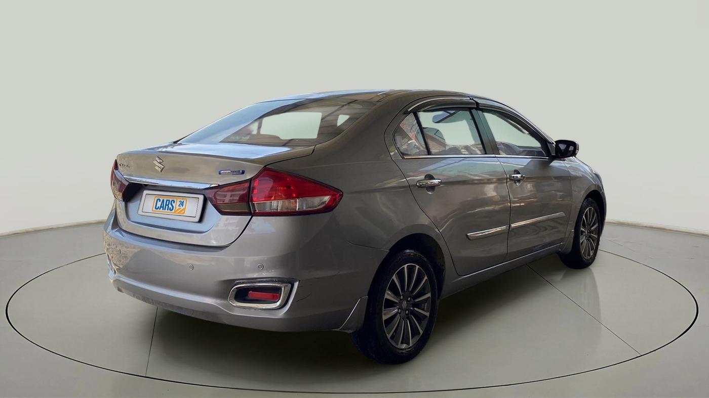 2018 Maruti Ciaz ALPHA 1.5 SHVS PETROL, Petrol, Manual, 38,065 km, Right Back Diagonal